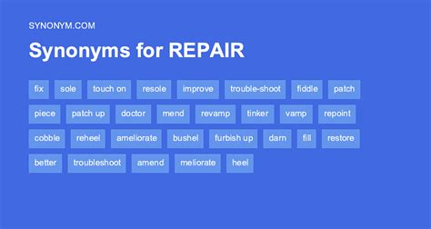 repair synonym